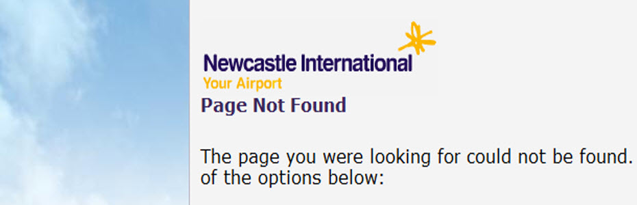 Newcastle Airport Website Fails Accessibility Review