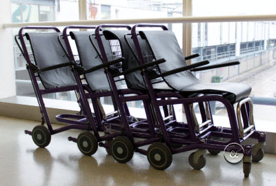 Staxi wheelchairs at Heathrow airport
