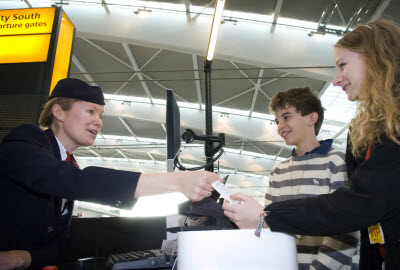 British Airways Special Assistance at Heathrow T5
