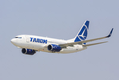 TAROM Boeing 737 aircraft